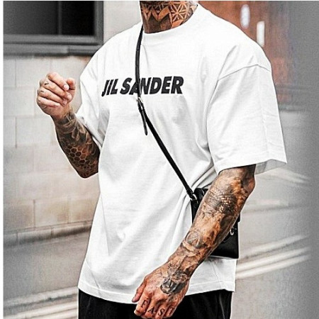 질** 클래식 로고 티셔츠