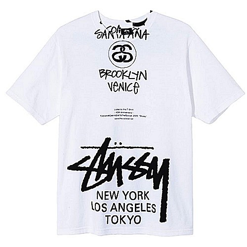 Stussy x Takahiro Miyashita 솔로 이스트 티셔츠