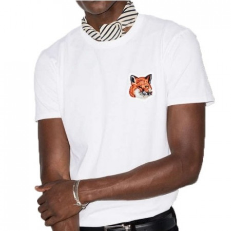 메종키*네 빅패치 폭스헤드 티셔츠