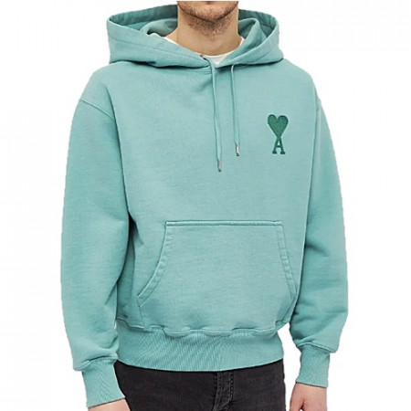 아미 AMI 파리스 하트 로고 후디