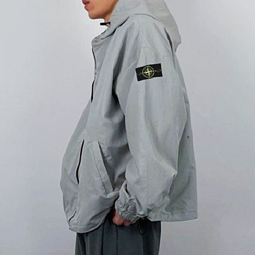 STONE ISLAND 크랙 오버 윈드브레이커