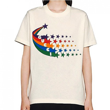 구* 슈팅스타 프린트 티셔츠