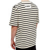 질샌* JIL SANDER 스트라이프 라벨보더 티셔츠