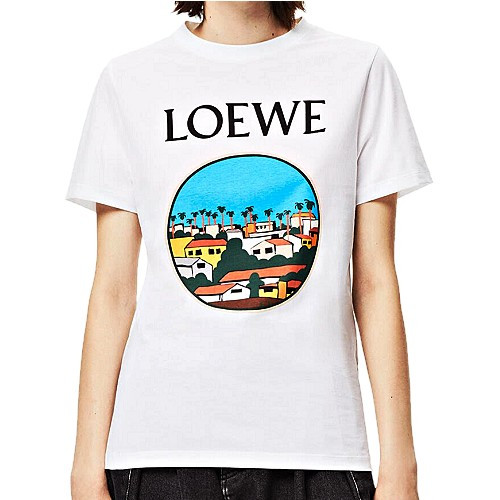 로에베 L.A 시리즈 프린트 티셔츠