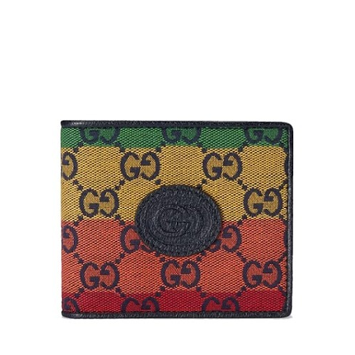 21SS 구* GG 멀티컬러 반지갑