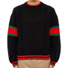 구찌 GUCCI 웹 스트라이트 케이블 R 니트 스웨터 (2color)