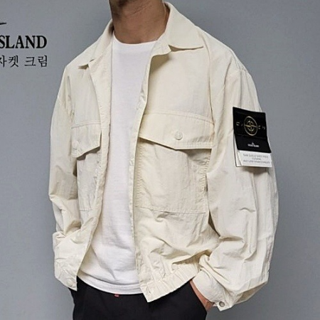 스톤아일*드 STONE ISLAND 나일론 셔츠 자켓