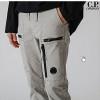 C.P. COMPANY 블랙지퍼 스트레이트 팬츠