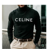 셀린느 CELINE 로고 클래식 터틀넥