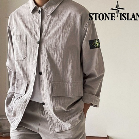 스톤아일*드 STONE ISLAND 퓨어코튼 자켓