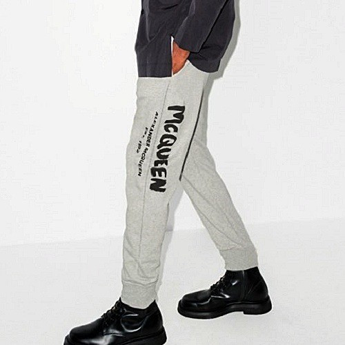 Alexander McQUEEN 알렉*더 맥퀸 Graffiti 로고 팬츠