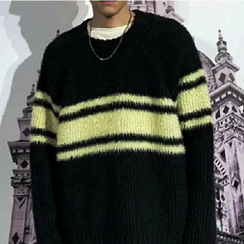 셀린느 CELINE 브러쉬드 크루넥 스웨터