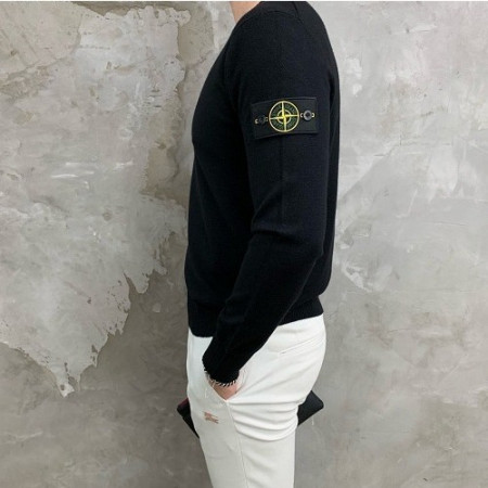 스톤아일** 베이직니트 - 블랙