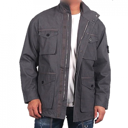 스톤 아일*드 빅포켓 야상 자켓