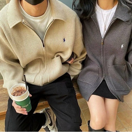 Polo Ralph Lauren 캐시카라 니트 집업