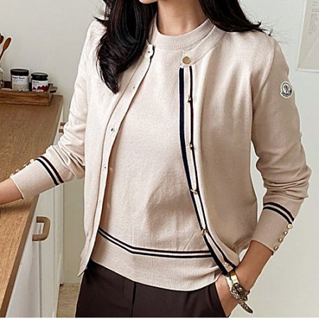 몽클*어 라운드 가디건