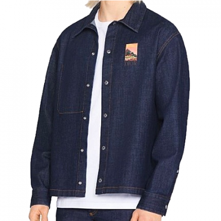 디* DIOR 마운트 시온 데님셔츠