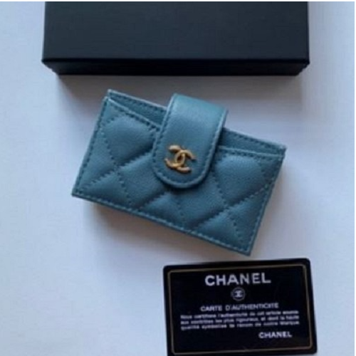 샤넬 아코디언 카드홀더 - 멀티컬러