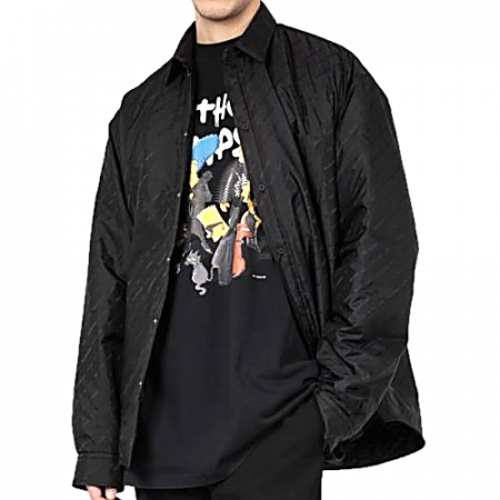 발렌시*가 Balenciaga 올오버 셔츠 패딩 자켓