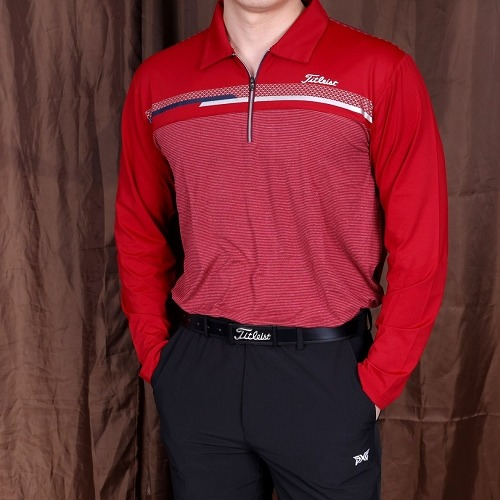 (국내배송) 타타 격자라인 스판 반집업