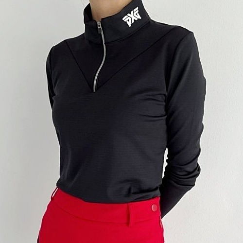 (국내배송) PXG 로고 포인트 집업 이너웨어