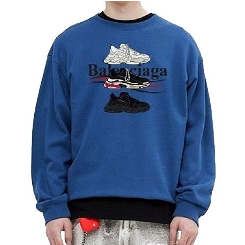 발렌시아가 트리플s 오버 맨투맨