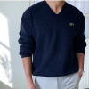 라코스테 LACOSTE 커넥트 브이넥 니트