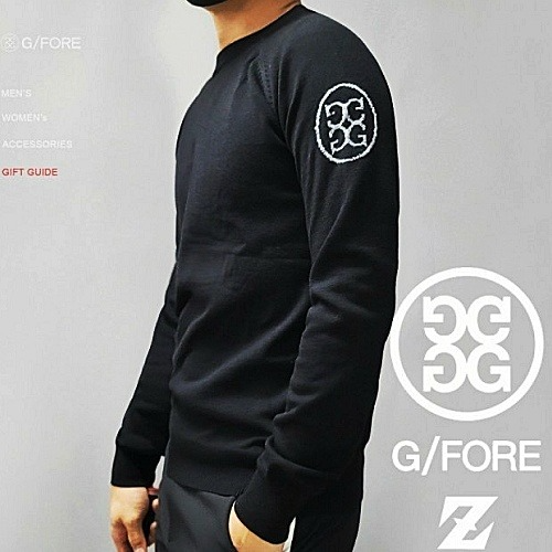 (국내배송) G / FORE 런칭 포웨어 라운드 니트