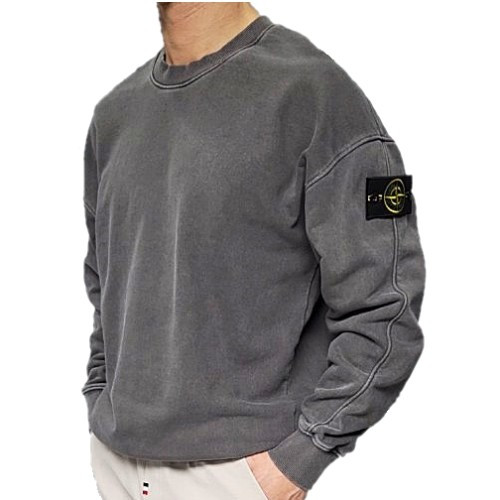 스톤아일랜드 STONE ISLAND 가먼트잉 맨투맨