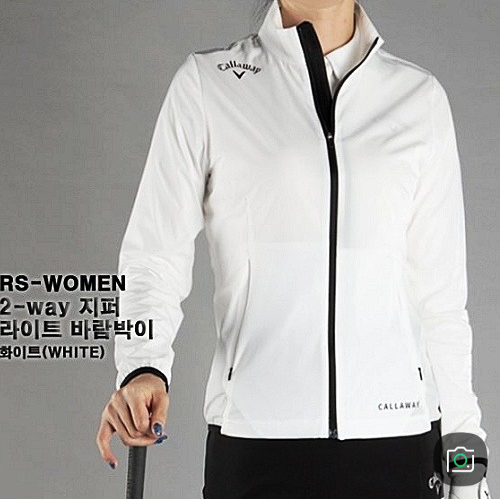 (국내배송) CALLAWAY 캘러웨이 2-way 지퍼 라이트 바람막이 점퍼