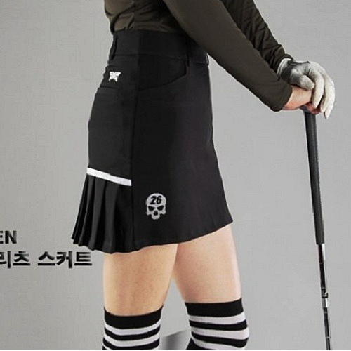 (국내배송) PXG PARSONS XTREME GOLF 하프 백 플리츠 스커트