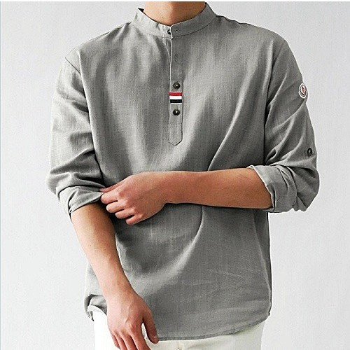 몽클*어 MONCLER 이태리 린넨롤업 셔츠 (7color)