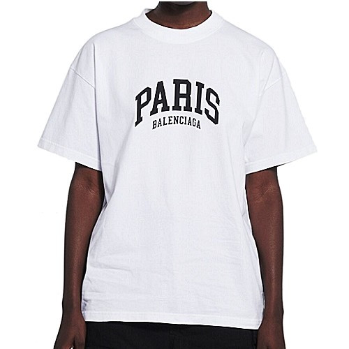 발렌시*가 BALENCIAGA 시티즈 반팔 티셔츠 - 4version