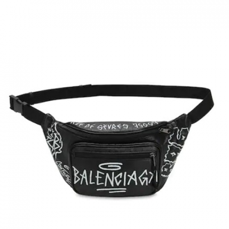 발렌시아가 그래피티 벨트백