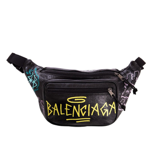 발렌시아가 익스폴러 그래피티 벨트백