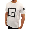 스톤아일*드 STONE ISLAND 스퀘어 라운드 반팔 티셔츠
