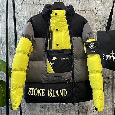 스톤아일*드 콜라보 조인트컬러 패딩3