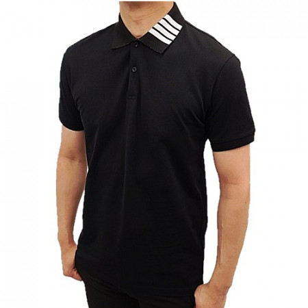 톰브*운 THOMBROWNE 넥완장 반팔 카라 티셔츠