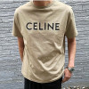 셀*느 CELINE 시그니처 바이오워싱 실켓 티셔츠