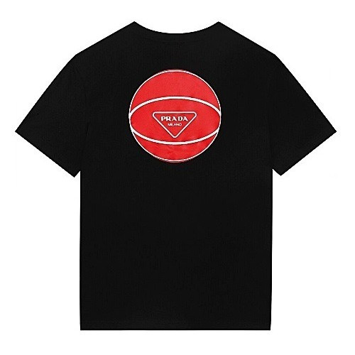 프*다 PRADA 바스켓볼 크루넥 티셔츠