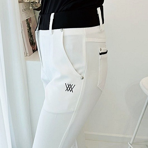 (국내배송) 어* ANEW 허리배색 부츠컷 팬츠