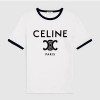 셀*느 CELINE 코튼져지 록고 티셔츠