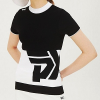 (국내배송) P*G GOLF FOR WOMEN 빅로고 라운드 반팔 니트