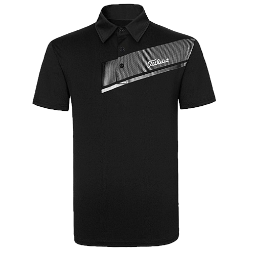 (국내배송) 타이틀리*트 TITLEIST 빗살 포인트 카라 티셔츠